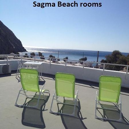 Sagma Beach Rooms Перисса Экстерьер фото