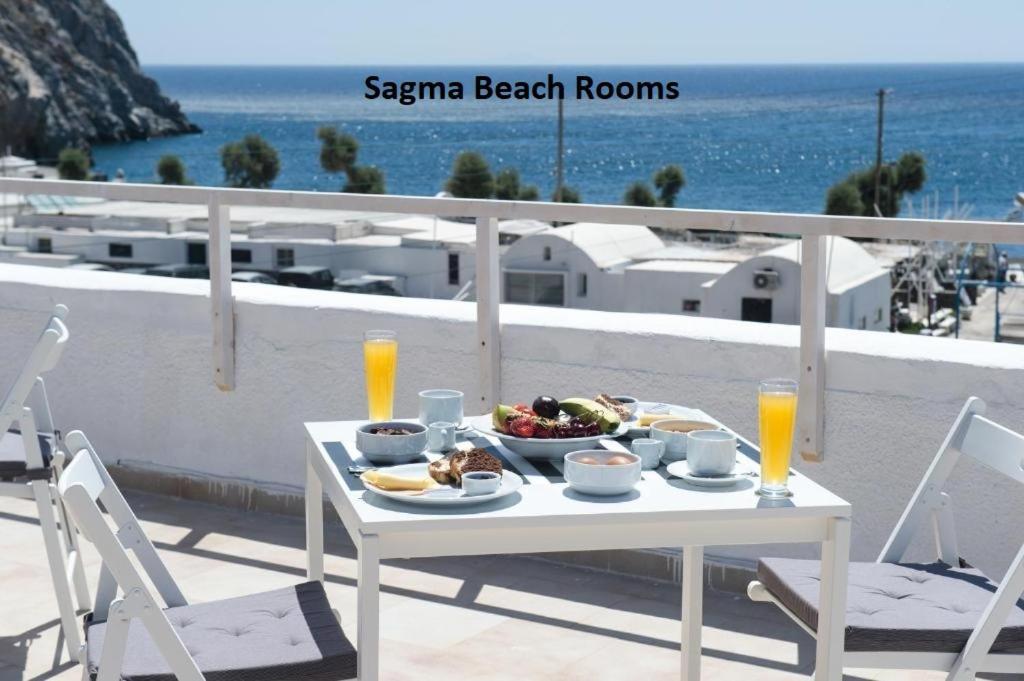 Sagma Beach Rooms Перисса Экстерьер фото