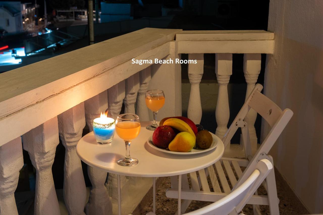 Sagma Beach Rooms Перисса Экстерьер фото
