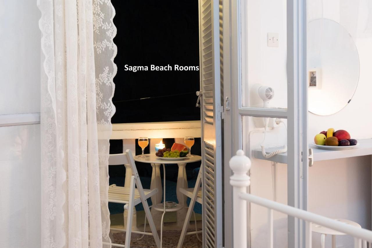 Sagma Beach Rooms Перисса Экстерьер фото