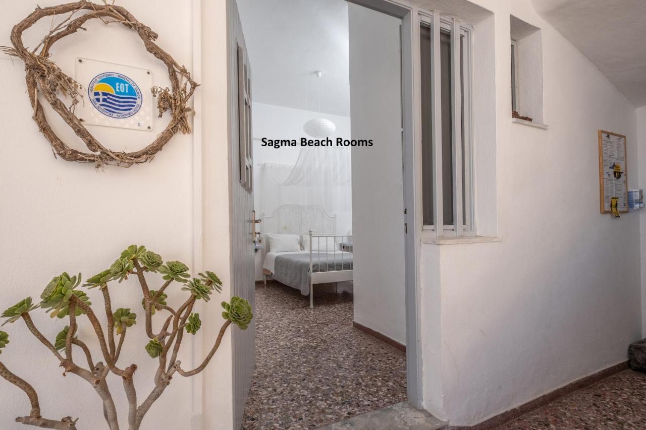 Sagma Beach Rooms Перисса Экстерьер фото