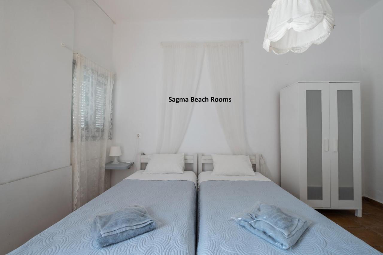Sagma Beach Rooms Перисса Экстерьер фото